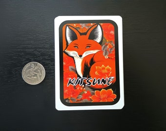 Kitsune and Fox Themed Poker Deck - Etsy