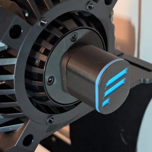 Fanatec QR2 Two-Colour Base Side Dust Cap/Cover for Clubsport DD/DD+ Wheel Bases