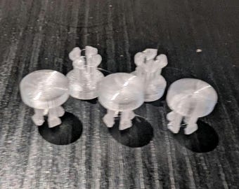 Replacement Buttons For Fanatec BMW M4 GT3 Wheel Pack Of 5