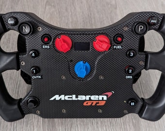 Perilla de codificador rotatorio de repuesto para volantes Fanatec McLaren GT3 v1 y v2
