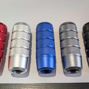 Fanatec Clubsport Ersatz Schaltknauf - Aluminium Schwarz, Rot, Blau & Silber