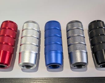 Fanatec Clubsport Shifter Replacement Knob - Aluminium Black, Red, Blue & Silver