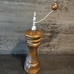 Vintage Zassenhaus West-Duitsland Peper Mil Oude Pepermolen Keuken Restaurant Decoratie