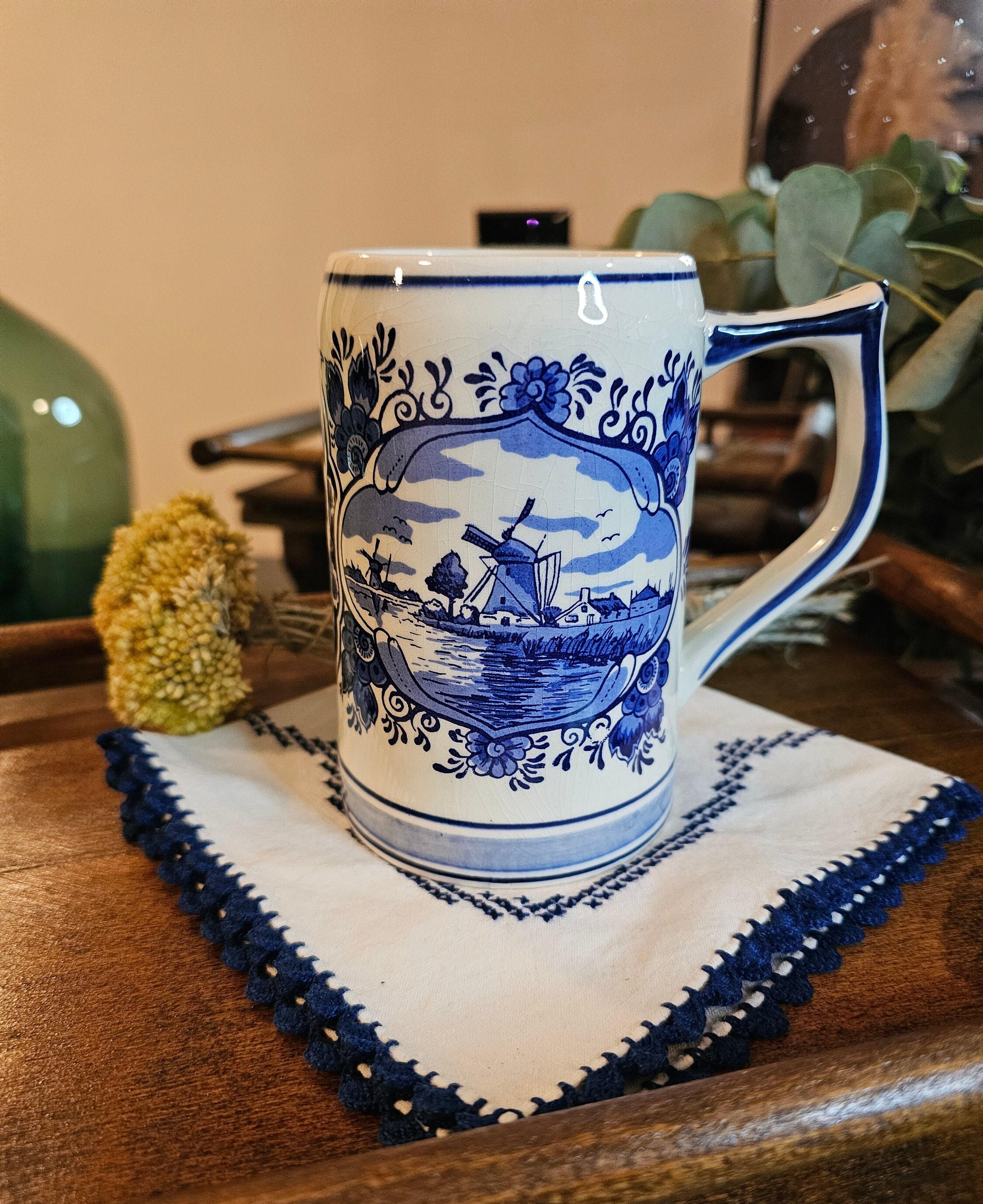 Delft blue mug - Etsy 日本