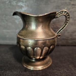 Cream Jug, Silver jug, Antique Small Silver Jug, Antique Decoration