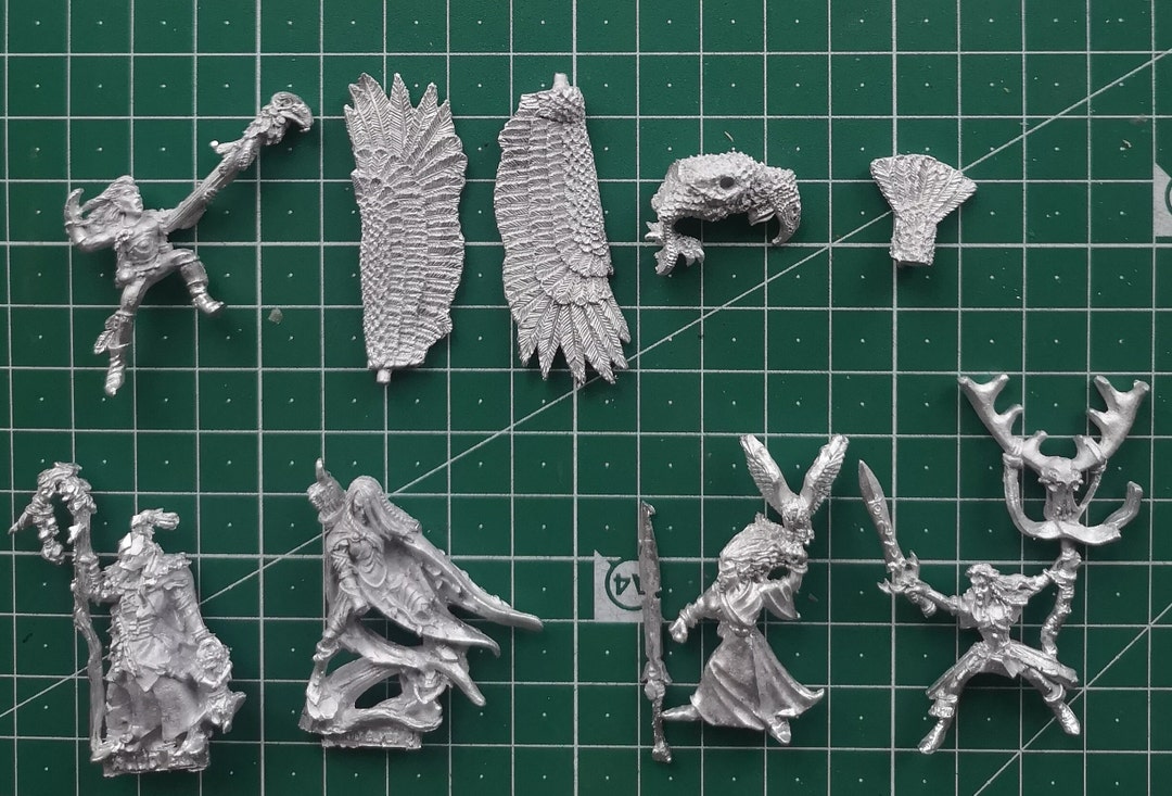 Warhammer Fantasy Wood Elves Heroes 5x Etsy