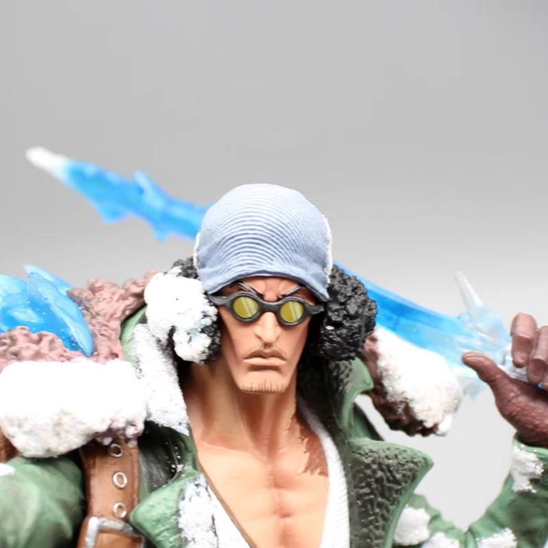 Kuzan Aokiji One Piece Anime Action Figure, One Piece Admiral Aokiji