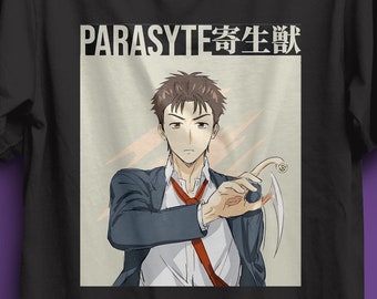 Parasyte T-Shirt, Parasyte Anime T-Shirt, Migi, Parasyte Migi, Kiseijuu, Kiseiju T-Shirt, Shinichi Izumi, Anime T-Shirt, Parasyte die Maxime