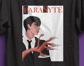 parasyte tshirt, migi, parasyte migi, parasyte anime tshirt, kiseijuu, kiseiju tshirt, Shinichi Izumi, anime tshirt, parasyte de stelregel