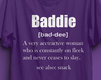 Baddies-Shirt, Baddies East, offizielles Baddies-Merch, Baddies-Mädchen, Geschenk für sie, lustiges Baddies-Shirt, Baddies-East-Smiley