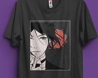 Kuroshitsuji, Black Butler Shirt, Black Butler Anime, Bestatter Black Butler, Sebastian Michaelis, Kuroshitsuji 207, Black Butler Ring