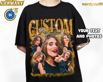 Get your personalized bootleg rap tee, unisex custom bootleg t-shirt, dog custom shirt, birthday gift shirt, funny gift t-shirt