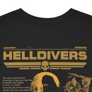 Helldivers Vintage 90er-Jahre-Shirt, Helldivers 2 T-Shirt, Helldivers Vintage-Shirt, Helldivers 2 Bootleg-Shirt Bild 3