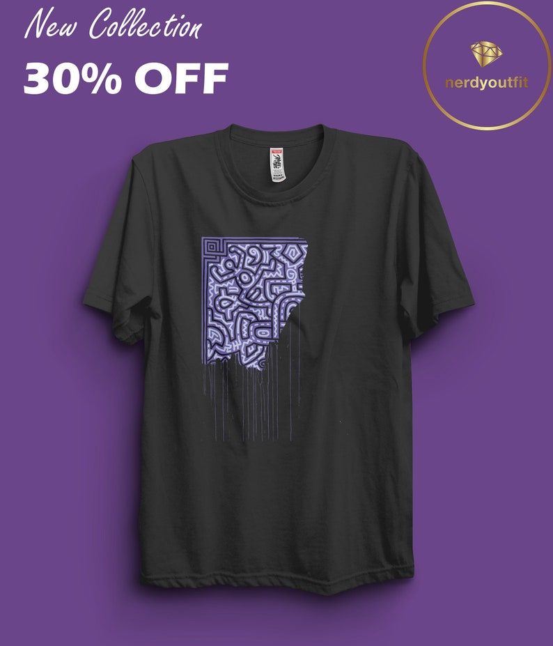 Unfinished Painting, Unfinished Painting Shirt, Haring Unfinished