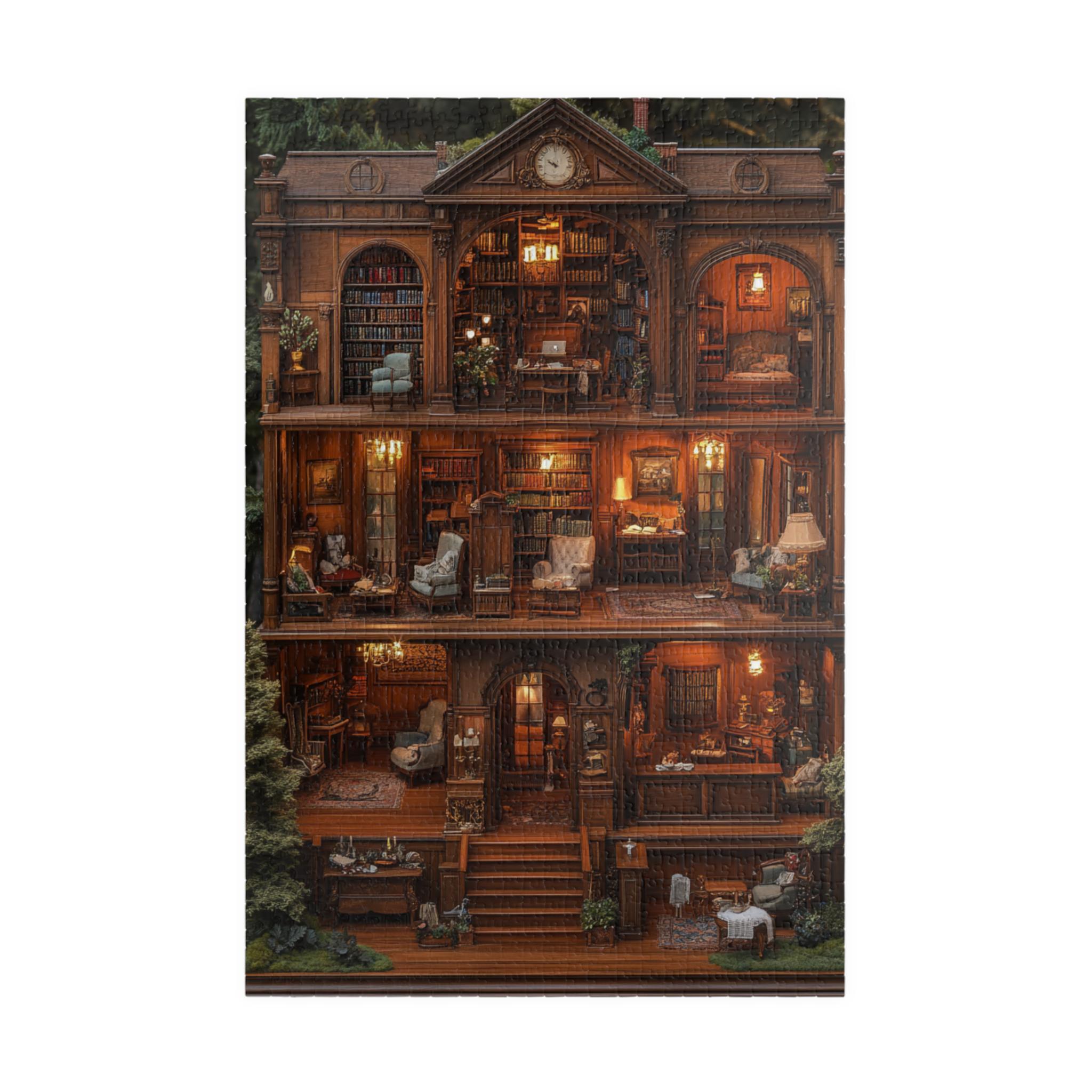 Cozy Home Jigsaw Puzzle | 110/252/520/1014 Piece Options | Easy to Challenging | Fun Family Activity | Perfect Gift Idea