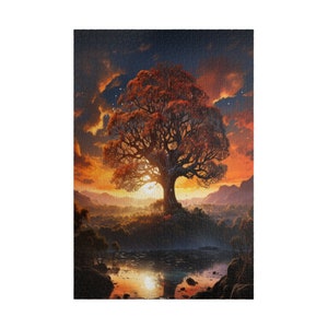 Twilight Sentinel Jigsaw Puzzle | 110/252/520/1014 Pieces Available | Easy to Challenging | Fun Family Activity | Perfect Gift Idea