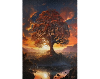 Twilight Sentinel Jigsaw Puzzle | 110/252/520/1014 Pieces Available | Easy to Challenging | Fun Family Activity | Perfect Gift Idea