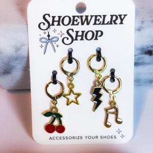 Shoe Charms | Shoewelry | Shoelace Charm Pack | Rebel Rock Set