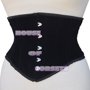 Steel Boned Waist Cincher Tight Lacing Victorian Sexy Under Bust Satin  Corset All Sizes Available 