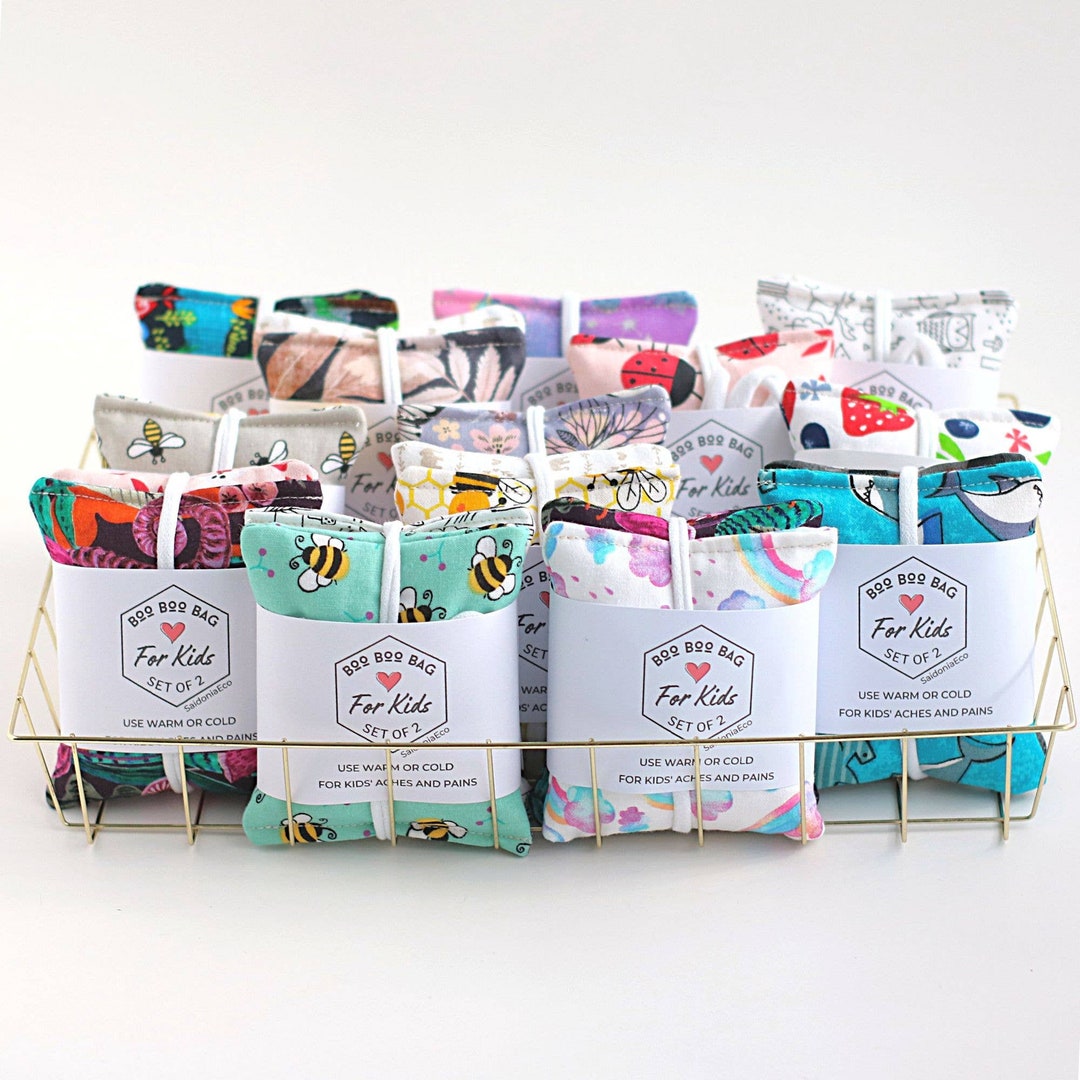 Boo Boo Bag for Kids Hot Cold Rice Pack Minis Assorted Etsy