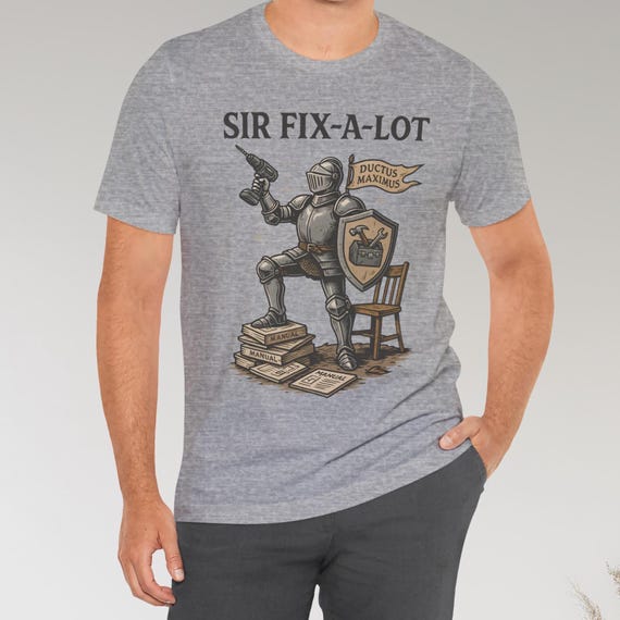 Mr Fix It Shirt, Funny Gift For Handyman Husband or Fix-It Dad, DIY Lover Gift, Handy Dad Humor Tee,  Handyman Gift Idea, Tool Guy T-Shirt