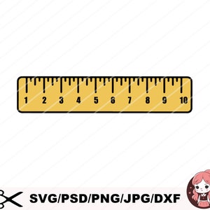 Ruler svg, Inches and Centimeters, BUNDLE, horizontal ruler markings, files prepared for cricut, glowforge , SVG File , laser cutting