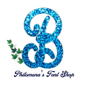 Monogramtypsnitt, manusbokstäver, alfabet, initialer, PNG, glitterpaljetter, preppy grejer, sammankopplande,