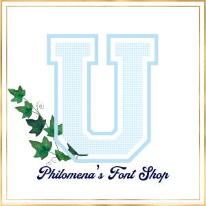 Gingham Letterman Varsity Font, Letters, Alphabet, Font, Sublimation, PNG, Clipart, Sorority, Flowers,  Football, Preppy Stuff, Baby Blue,