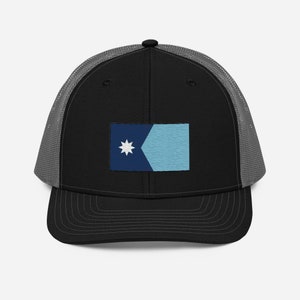 NEW Minnesota (MN) Flag Trucker Hat
