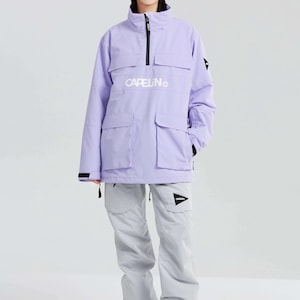Yenna Women&#39;s Pullover Snowboard Jacket
