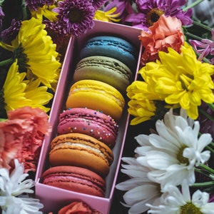 Assorted Macaron Gift Box (6 or 12-piece)