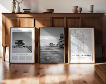 St Petersburg Art Print Set: Gallery Wall Decor (Digital Download)
