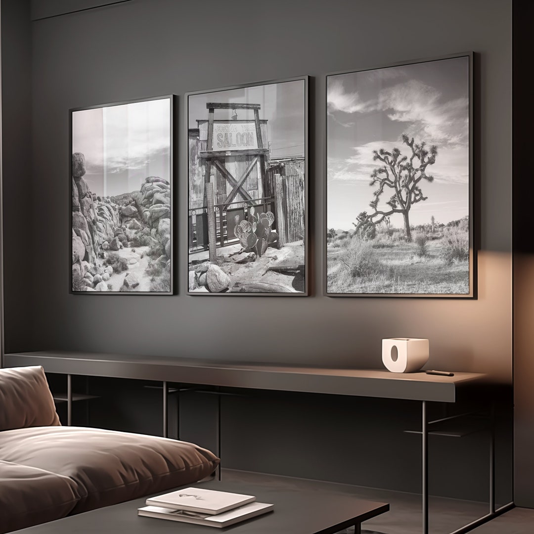 Joshua Tree National Park Photo Prints: Gallery Wall Art Set (digital ...