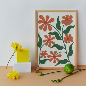 Digitale muurkunst voor woonkamerdecor, badkamermuurdecor, abstracte muurkunstdecor, ingelijste moderne muurkunstafdrukken