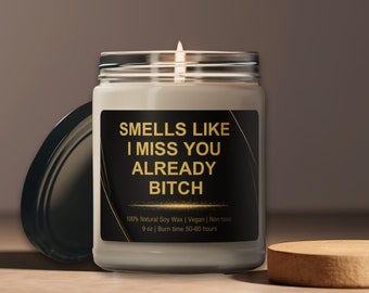 Long Distance Relationship Graduation Gift Best Friend Candle Moving Away Gift Valentines Gift I Miss You Thank You Gift Care Package
