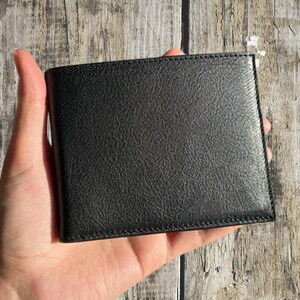 Regalos Personalizados para Él, Cartera de Cuero Grabada para Hombres, Cartera Personalizada, Cartera a Medida, Esposo, Novio, Papá
