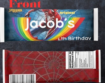 Spider Man theme skittles