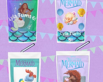 Little MermaidCapri Sun Labels