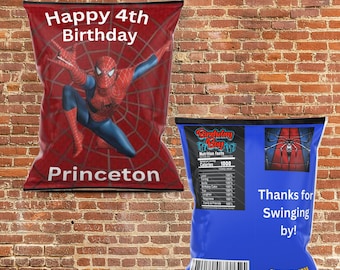 Spiderman Chip Bag