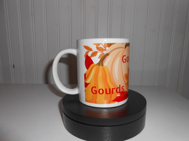 Gourds Gourds Gourds 11 Oz Ceramic Mug Permanent Original Design