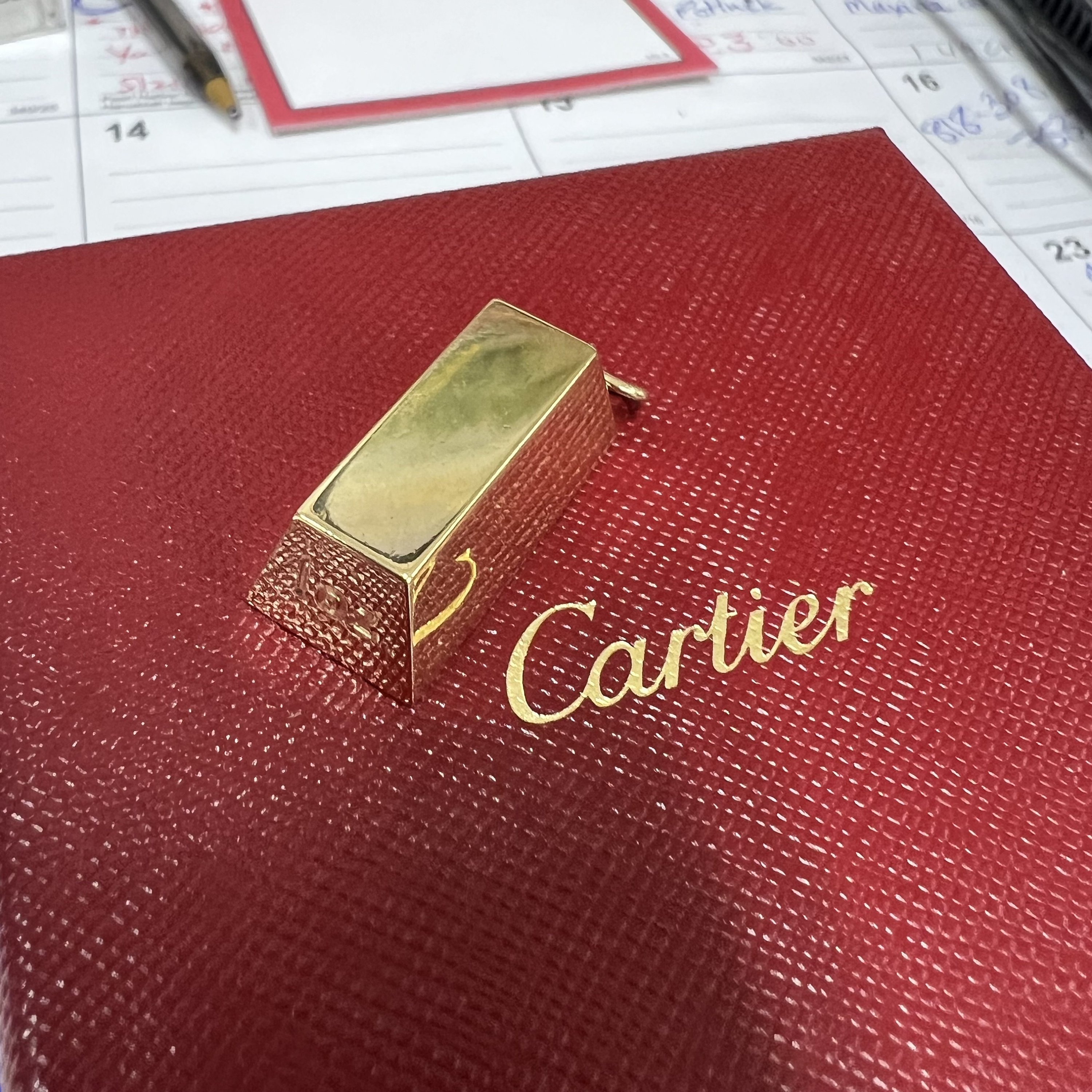 Cartier ingot deals pendant