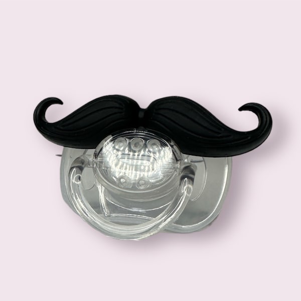 Funny Pacifier / Lips Pacifier / Mustache Pacifier / Baby Shower Gift / Newborn Gift / Baby St Valentine gift