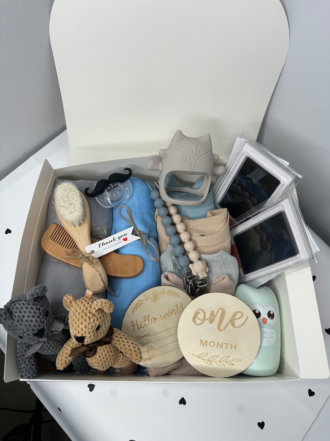 Personalized Baby Gift Set / Baby Shower Gift Box / New Parents/ Baby