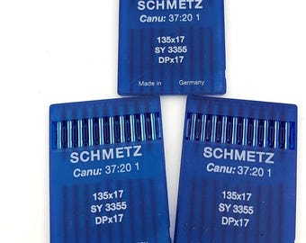 30 Pk. Schmetz 135X17 DPX17 Industrial Walking Foot Sewing Machine Needles (14 (Metric Size 90))