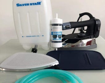GOLDSTAR Silver Star Gravity Feed Tailor's Steam Iron