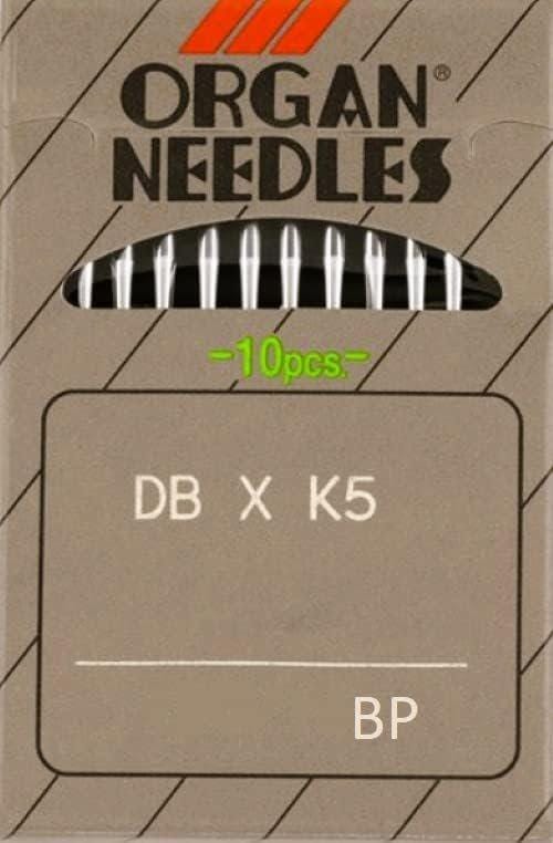 Needle It Up with 100 Organ DBXK5 Ball Point Embroidery Sewing Machine Needles (65/9)