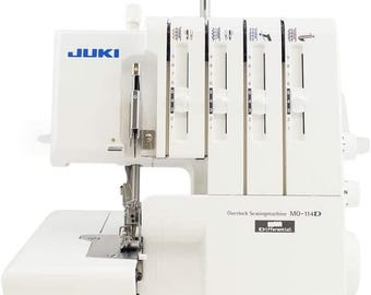 Juki MO-114D 2/3/4 Thread Overlock Sewing Machine