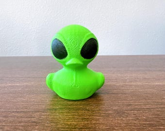 Alien Duck for Jeep | Funny Jeep Ducking Exchange Gift | UFO Duck Car Dashboard Decor | Jeep Wrangler Accessories | Cute Car Accessories