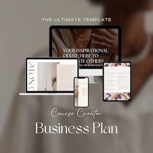 PLR / MRR Kurs Ersteller Business Plan mit Master Weiterverkaufsrechte Druckbare Canva Vorlagen Kommerzielle Nutzung Starte dein Geschäft mit digitalen Produkten