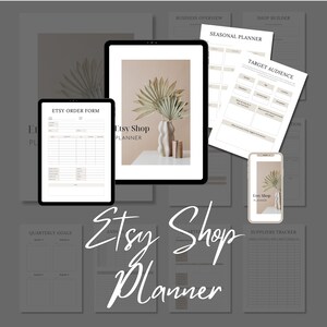 PLR / MRR Online-Shop-Planer mit Resell-Rechten, Etsy-Verkäufer-Business-Planer, Small Business E-Commerce-Planer inaktiv